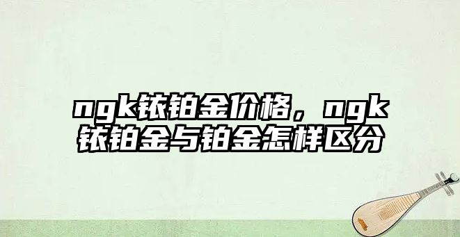 ngk銥鉑金價格，ngk銥鉑金與鉑金怎樣區(qū)分