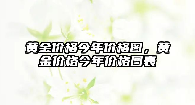 黃金價格今年價格圖，黃金價格今年價格圖表