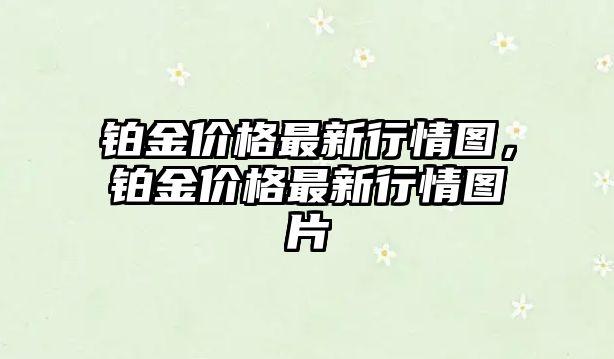 鉑金價格最新行情圖，鉑金價格最新行情圖片