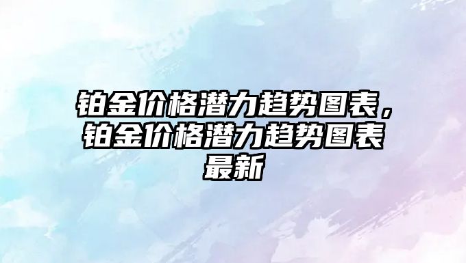 鉑金價格潛力趨勢圖表，鉑金價格潛力趨勢圖表最新