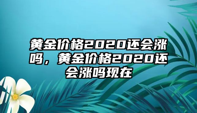 黃金價(jià)格2020還會(huì)漲嗎，黃金價(jià)格2020還會(huì)漲嗎現(xiàn)在